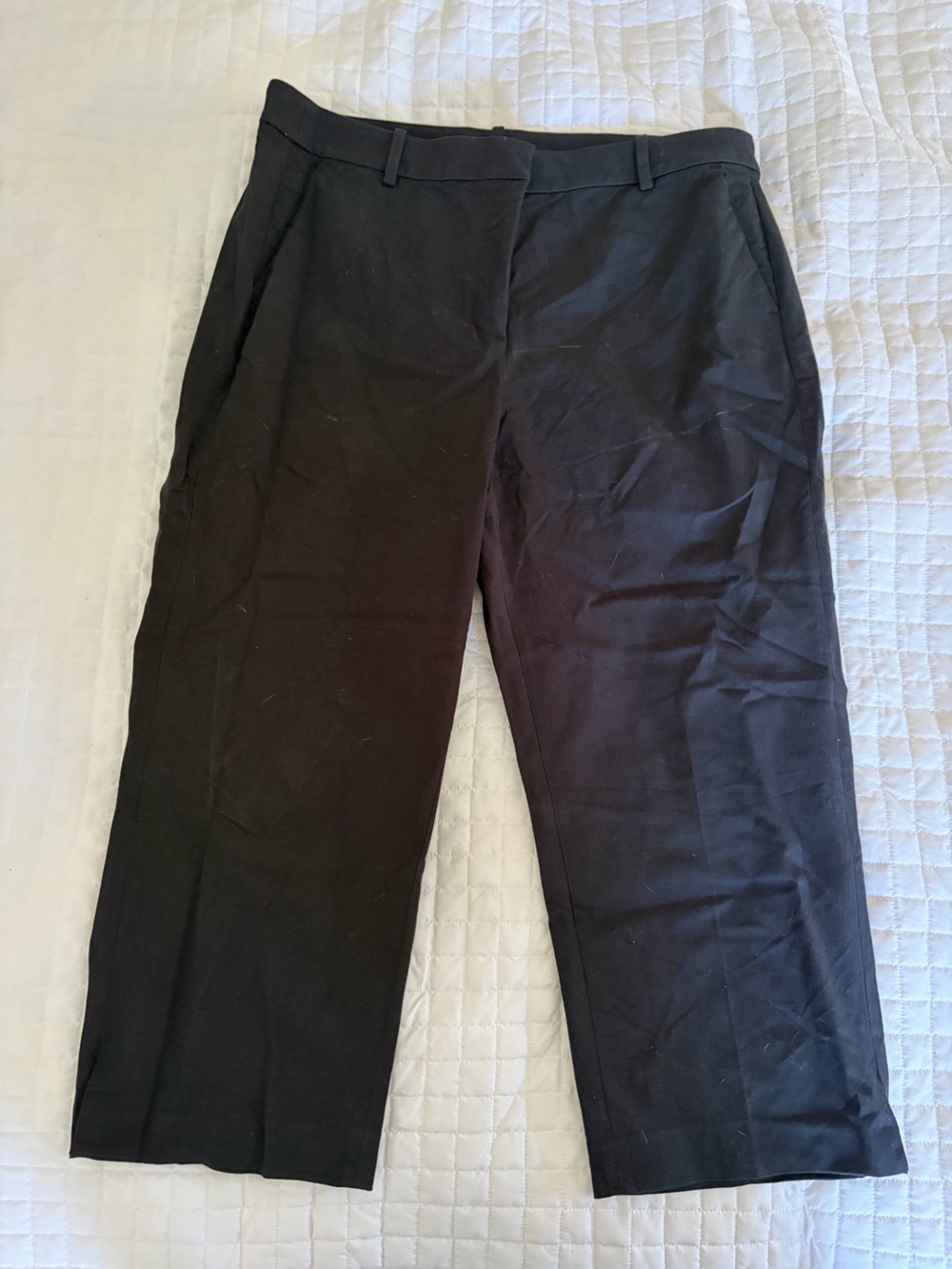 J. Crew Black Capri